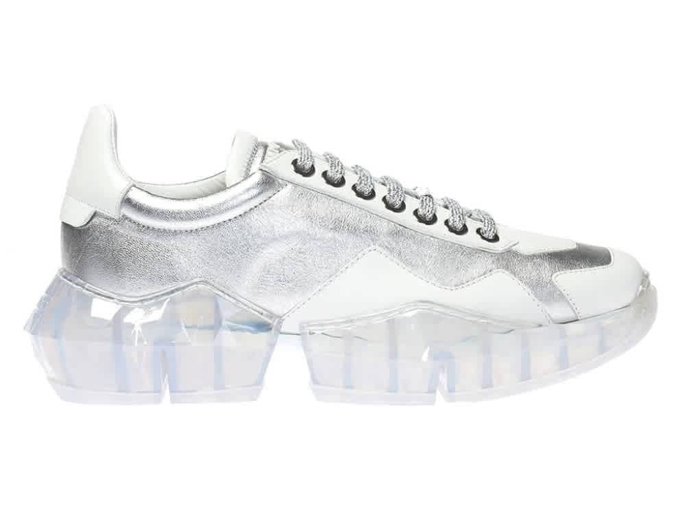 jimmy choo diamond trainers