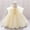 Light Yellow, variant on Girls Dresses Elegant Embroidered Tutu Gown for Parties Birthday Performance Flower Girl Formal Attire Unique Design
