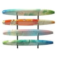 thumbnail image 5 of Jnismy Heavy Duty Wall Mounted Kayak Storage Rack,4-Level (Black), 5 of 13