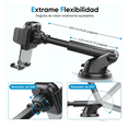 thumbnail image 1 of Soporte Celular Auto Veicular 360° Ajustable Rejilla Xtellar negro, 1 of 3