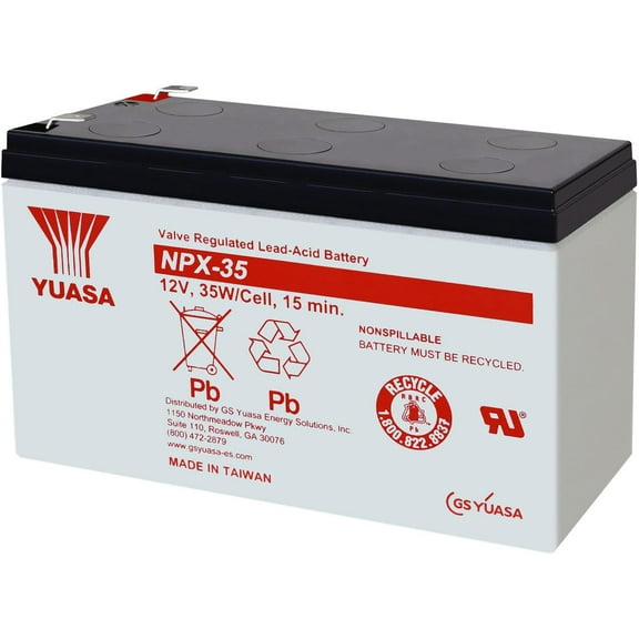 YUASA BATTERY NPX-35 12V 35WPC BATTERY