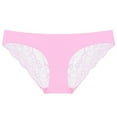 thumbnail image 1 of adviicd Nylon Panties for Women Women's Cotton Underwear Briefs High Waist Full Coverage Soft Breathable Panties Pink Small, 1 of 2