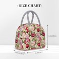 thumbnail image 2 of Easygdp Tulips Flowers Bolsa de Almuerzo Insulada Grande, Forro de Aluminio, Diseño Espacioso, a Prueba de Fugas, Ideal para Trabajo, Picnics, Viajes y Actividades al Aire Libre, 2 of 6