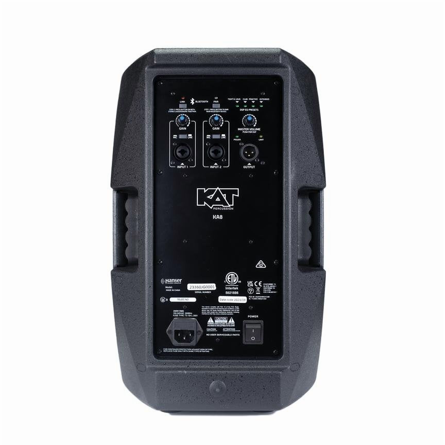 KAT Percussion KA8 8 E-Drum Amp Monitor System with Bluetooth