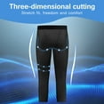 thumbnail image 6 of 1/2 Pack Boys Kids Youth Compression Legging Pants Tights Athletic Base Layer Under Shorts Gear for Running Basketball for 6-14 Years, 6 of 9