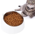 thumbnail image 2 of Tazón de alimentación para mascotas, Tazón de alimentación inclinado para mascotas de 15 grados Tazón para mascotas Operación suave, 2 of 9