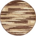 thumbnail image 3 of Unique Loom Autumn Collection Area Rug - Wheat (3' 3" Round Brown/Beige), 3 of 7