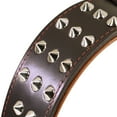 thumbnail image 6 of Didog 2" Wide Genuine Leather Studded Dog Collar for Medium Large Dogs, Heavy Duty Unique Rivet Pet Collars, 6 of 9