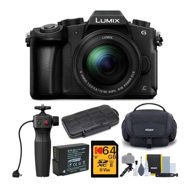 Panasonic Lumix G85 4k Mirrorless Camera Kit With G Vario 12 60mm Lens Bundle Walmart Com Walmart Com