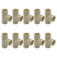 thumbnail image 1 of 10 Pzs Tee Conexion De Cpvc De 1 1/2 Pulgadas Color Crema beige 1 1/2 pulgadas, 1 of 5