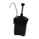 thumbnail image 3 of Dispensador de salsas con bomba, botella dispensadora de condimentos de 2,5 L de gran capacidad, herramienta de dispensación de condimentos a presión negro, 3 of 8