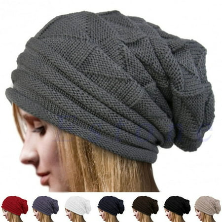 Newest Hot Women Knit Oversize Baggy Slouchy Beanie Warm Winter Hat Ski Chic Cap Skull Fresh Fashion Autumn Girl Product details