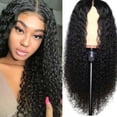 thumbnail image 4 of Deep Wave Dentelle Perruques Frontales, 14 Pouces Courte Ondulée Perruques Perruques de Cheveux Design Exquis, 4 of 8