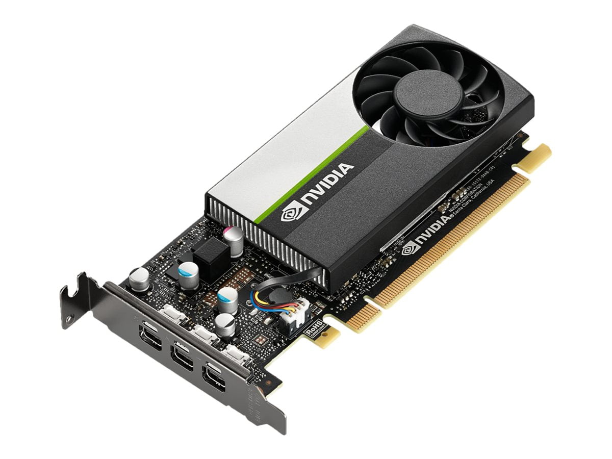 Nvidia T400 Graphics Card T400 2 Gb Gddr6 Pcie 3 0 X16 Low Profile 3 X Mini Displayport Walmart Com