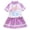 1-Light Purple1316, variant on Tiijoy Little Girls Cartoon Print Short Sleeve Swim Dress Quick Dry UPF 50  Bathing Suit, Sizes 2-12