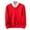 Red, variant on Dxzfnsa Men's Polo Shirts Sweater Pullover Regular Fit Pure Cotton Long Sleeve Lightweight Knit Casual Everyday Layering M-2XL