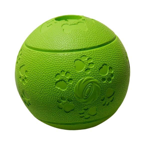 Juguete interactivo de goma para alimentar a perros, comedero lento y duradero, dispensador de golosinas para cachorros y perros grandes, para interior y exterior, juego para limar los dientes