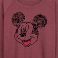 thumbnail image 3 of Mickey & Friends - Mickey Iconic Fill - Women's Lightweight French Terry Long Sleeve Shirt, 3 of 5