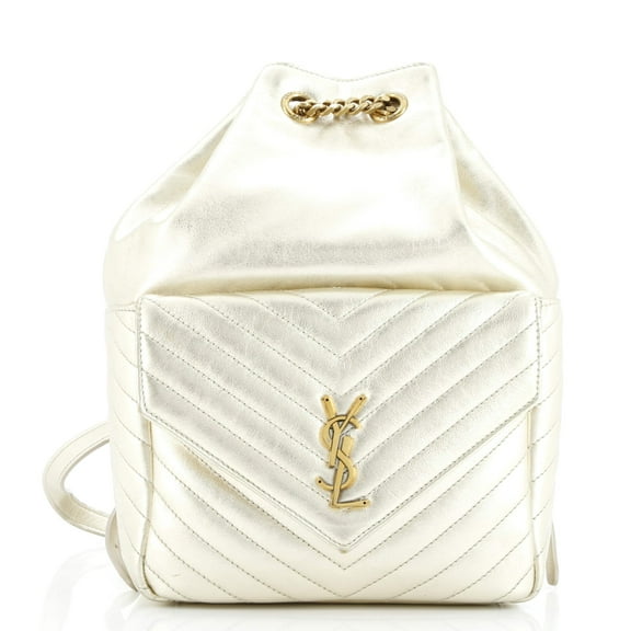 Pre-Owned Joe Backpack Matelasse Chevron Leather By Rebag