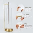 thumbnail image 4 of Insence-Stick Holder [Anti-Ash Flying], Modern Incense Burner Holder with Removable Glass Ash Catcher, for Home Decor B, 4 of 5