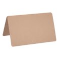 thumbnail image 1 of Unique Bargains Blank Greeting Cards,50pack Favor Decor Foldable Blank Card ,Brown Card Paper, 1 of 5