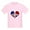Light Pink, variant on CafePress - Dominican Heart Kids Light T Shirt - Light T-Shirt Kids XS-XL