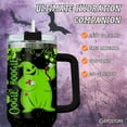 thumbnail image 2 of Halloween Gifts for Women Men Boys Girls, Black Spooky Boo Tumbler 40 Oz With Handle and Straw, Cute Halloween Ghost Stainless Steel Vacuum Insulated Cup, Funny Halloween Decorations Gifts, 2 of 5