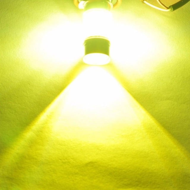 2PCS 12V-24V 9145 2323 20LED Bombilla de lámpara de Conducción Antiniebla para Automóvil Amarillo Cola H8 Car Fog Driving DRL Luz