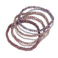 thumbnail image 3 of Pulsera de piedras multicapa con cuentas de cristal para mujer, joyería de moda bohemia, 3 of 5