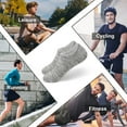 thumbnail image 2 of Skibeaut Mens No Show Socks Low Cut Ankle Athletic Socks with Cushion Cotton Invisible Liner Socks 8 Pack, 2 of 5