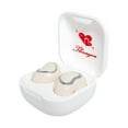 thumbnail image 3 of Auriculares inalámbricos TWS Bluetooth 5.1 del Día de San Valentín, versión con corazón de pegatina, auriculares inalámbricos semi-in-ear negros de tecnología TWS para deportes, 3 of 3