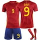 thumbnail image 3 of 24 Camiseta de la Copa de Europa de España No. 19 Yamal 26 Pedri 7 Morata No. 9 Traje de camiseta de fútbol Garvey, 3 of 5