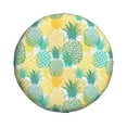 thumbnail image 2 of Bingfone Pineapples1 Spare Tire Cover Weatherproof Universal Wheel Protectors For Rv Camper Travel Trailer Suv Truck-16 Inch, 2 of 9