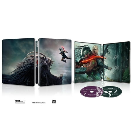 Predator: Badlands (Steelbook) (4K Ultra HD + Blu-ray + Digital Copy) 20th Century Studios, Action & Adventure, Drama