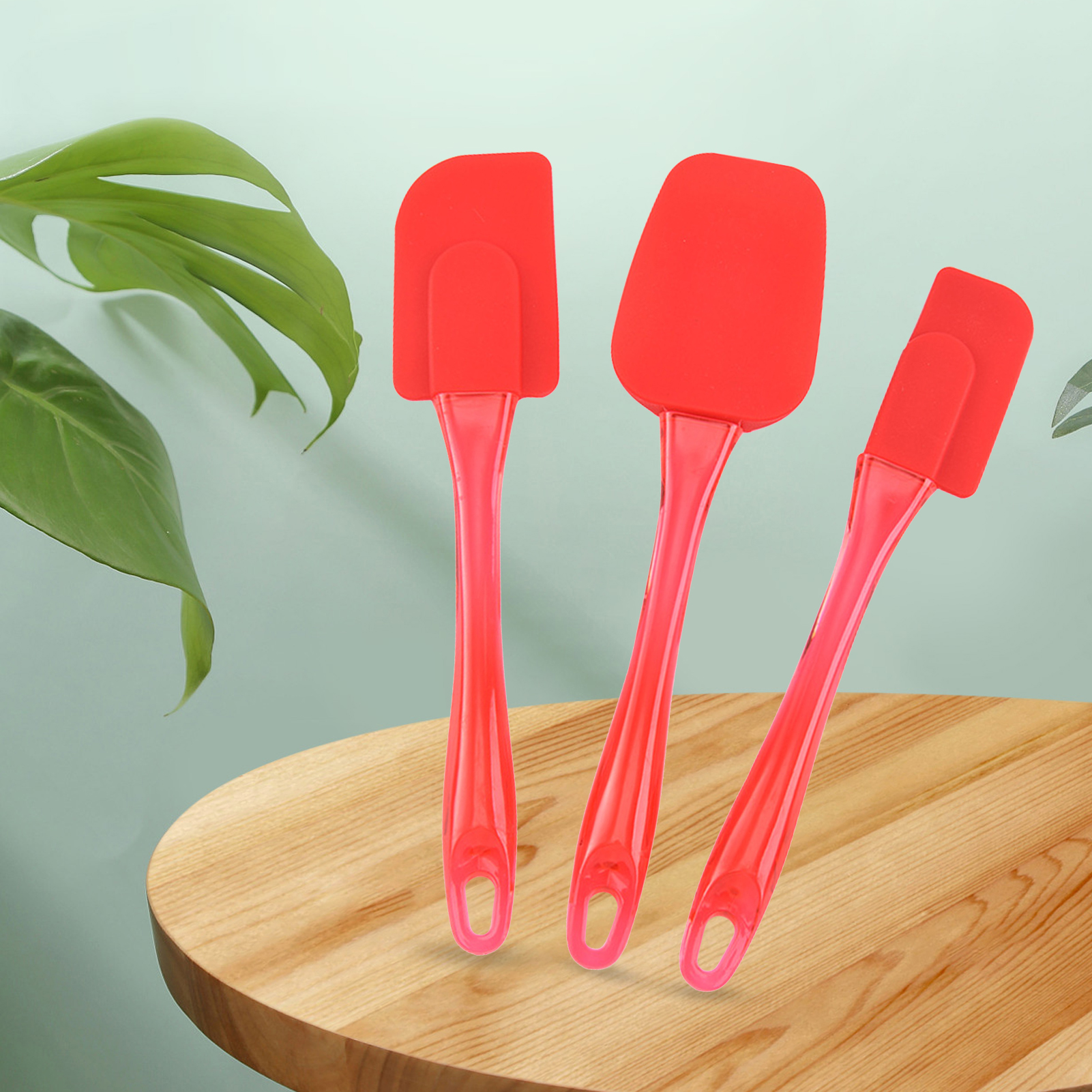 Heat Resistant Silicone Spatula Set For Cooking, Baking, And Mixing Non  Stick Rubber Scraper From Esw_house, $7.57