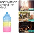 thumbnail image 4 of Venture Pal Large 128 OZ Motivational Water Bottle with Straw & Time Marker, 4 of 5