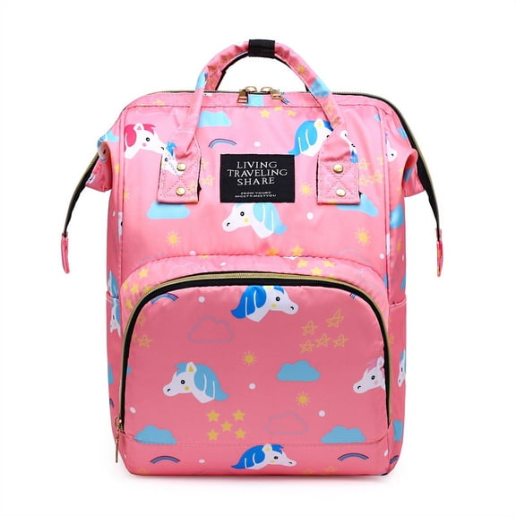 Fashionable Backpack Diaper Backpack Mummy Bag Multifunctional Large Capacity Maternity Baby Changing Bags Baby Stroller Backpack