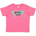 thumbnail image 3 of Inktastic Adventure Awaits Teal World Map Boys or Girls Baby T-Shirt, 3 of 5