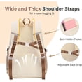 thumbnail image 5 of 26.5 L Fashion Large-Capacity Backpack for Women, College Student Laptop Backpack with Multiple Anti-Theft Pockets, Waterproof,Cute Preppy-Style Backpack for Campus,Travel,Work, 5 of 8