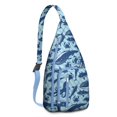 thumbnail image 1 of Nautical Great White Shark Backpack - Realistic Ocean Predator Pattern, Multi-Pocket Organization, 1 of 4