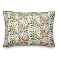 thumbnail image 2 of Creative Products Welcome Watercolor Floral Pattern with Birds 14x20 Indoor / Outdoor Pillow, 2 of 3
