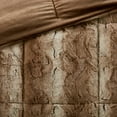 thumbnail image 3 of Cotton Bedding Set, King 4PC Faux Fur Comforter Set, Brown Comforter Set,Polyester Bed In A Bag, Household Supplies & Décor Bedding Bedding Sets King 4PC Faux Fur Comforter Set, 3 of 5