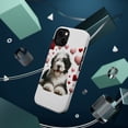 thumbnail image 3 of DistinctInk Tough Case for Apple iPhone 15 PLUS (6.7" Screen), Compatible with MagSafe Charging - Valentine's Day Old English Sheepdog Puppy, 3 of 6