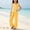 Yellow, variant on BXJX Girls Outfit Sets 2 Piece, Plaid Square Neck Flutter Sleeves Girls Summer Clothing Sets Purple Size 10-12 T