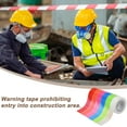 thumbnail image 4 of Uxcell Flagging Tape Non-Adhesive Plastic Neon Survey Marking Tapes for Tree Hunting Boundaries Red/Orange/Blue/Green/White/Pink, 4 of 5