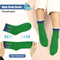 thumbnail image 5 of Lorrita 10 Pairs Kids Socks for Boys Funny Cartoon Athletic Boys Socks Colorful Pattern Print Boys Crew Socks 7-10 Years, 5 of 6