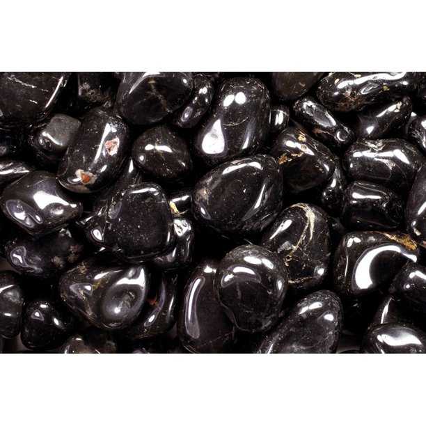 Fantasia Crystal Vault 3 Lb High Grade Black Onyx Tumbled Stones Medium 1 To 1 5 Average Raw Natural High Quality Crystals Amp Rocks Walmart Com