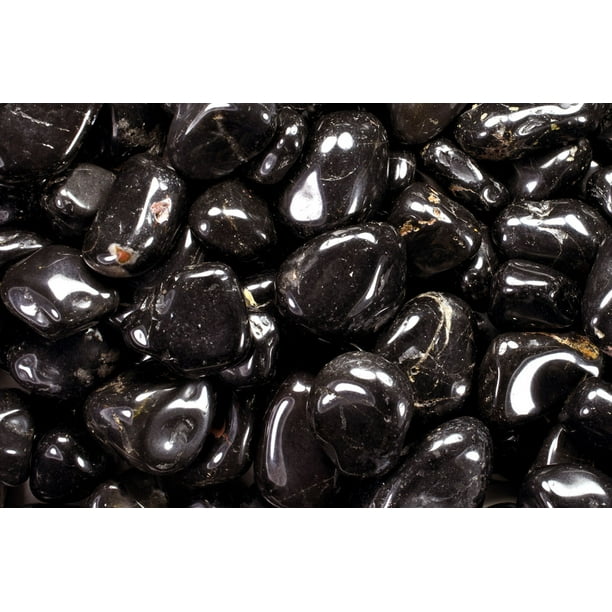 Fantasia Crystal Vault 3 Lb High Grade Black Onyx Tumbled Stones Medium 1 To 1 5 Average Raw Natural High Quality Crystals Amp Rocks Walmart Com Walmart Com