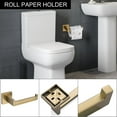 thumbnail image 3 of 5 Pieces Bathroom Hardware Accessories Set Towel Bar Set Wall Mounted,Stainless Steel, 3 of 7
