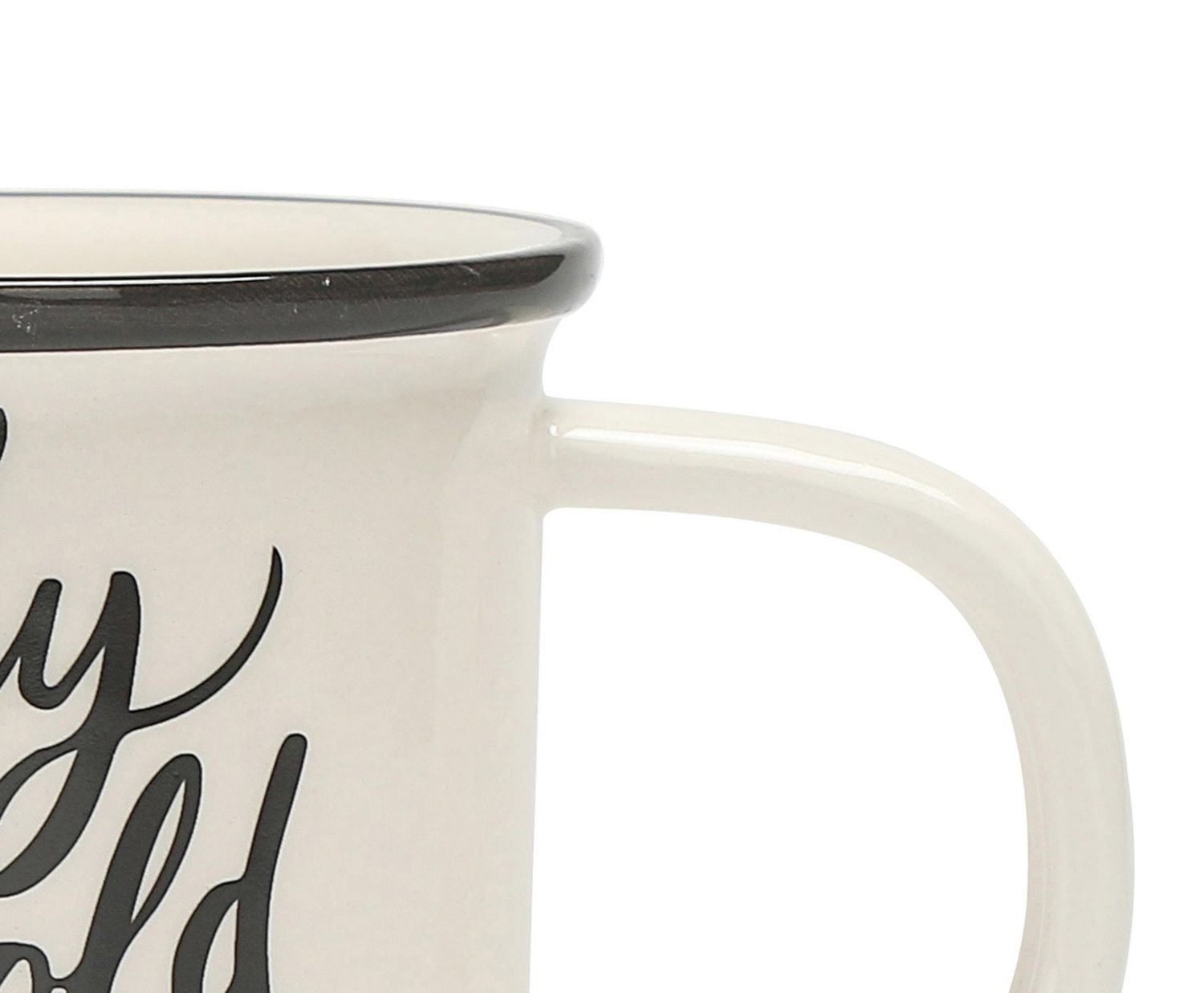 Holiday Time Enamel Mug, 2-Piece